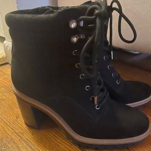 J Lo Heeled Boots, Never Worn. Size 9.5